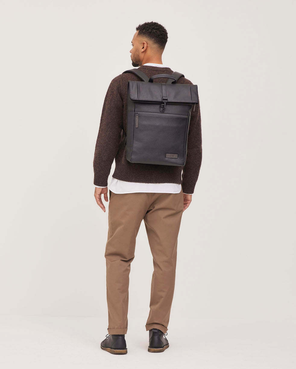 STOCKHOLM Kurierrucksack - Black