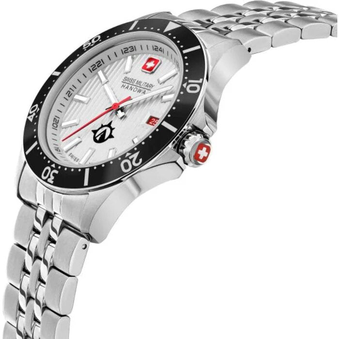 Swiss Military Hanowa White Watch