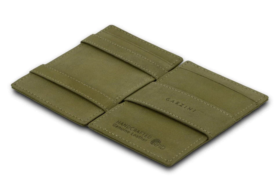 Essenziale Magic Wallet - Olive Green