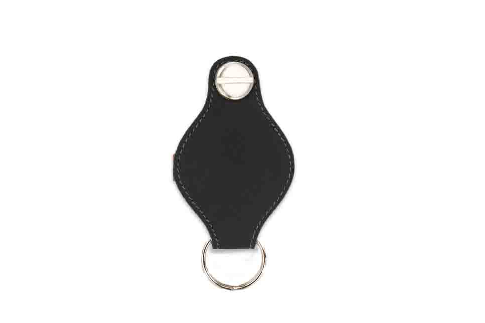 Lusso Airtag Key Holder - Carbon Black