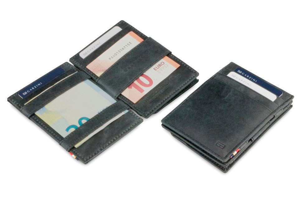 Essenziale Magic Coin Wallet - Brushed Black