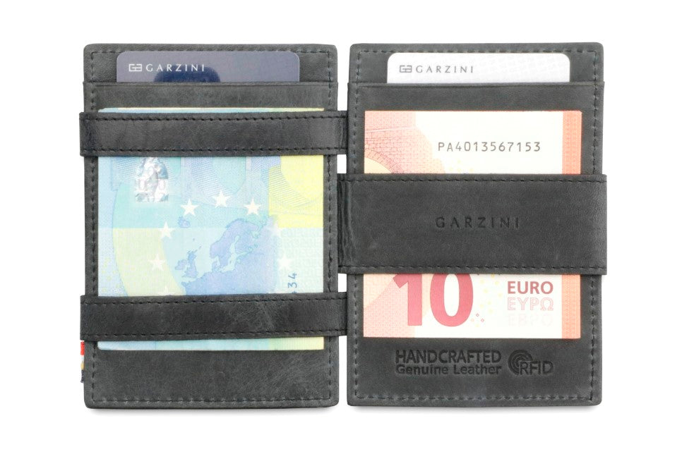 Essenziale Magic Coin Wallet - Brushed Black