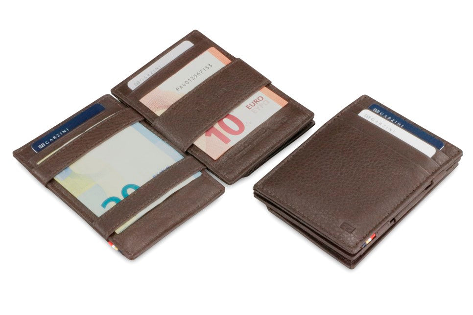 Essenziale Magic Coin Wallet - Chocolate Brown