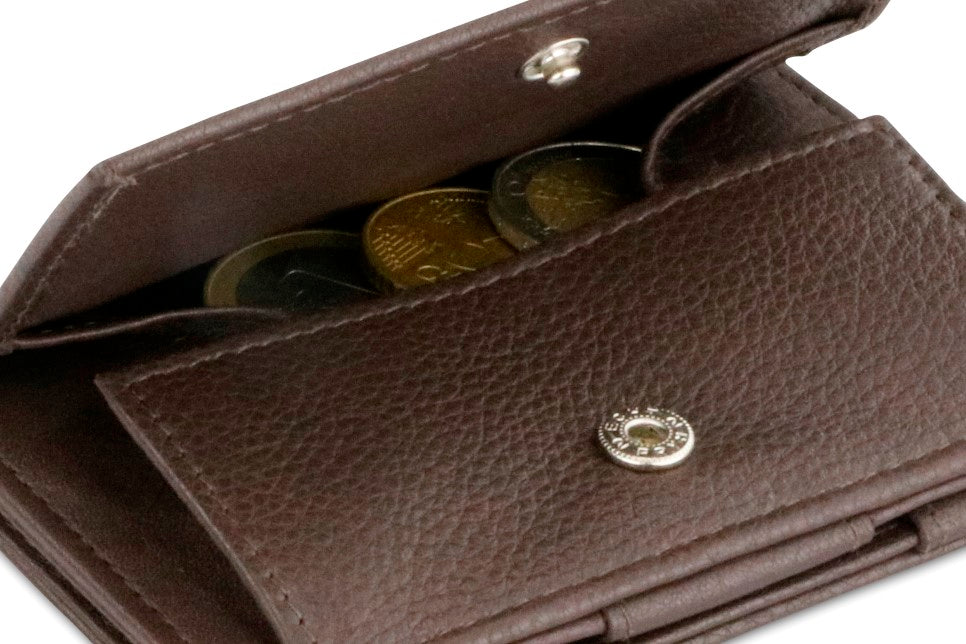 Essenziale Magic Coin Wallet - Chocolate Brown