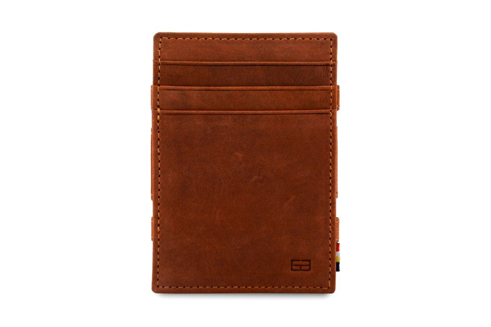Essenziale Magic Coin Wallet - Java Brown