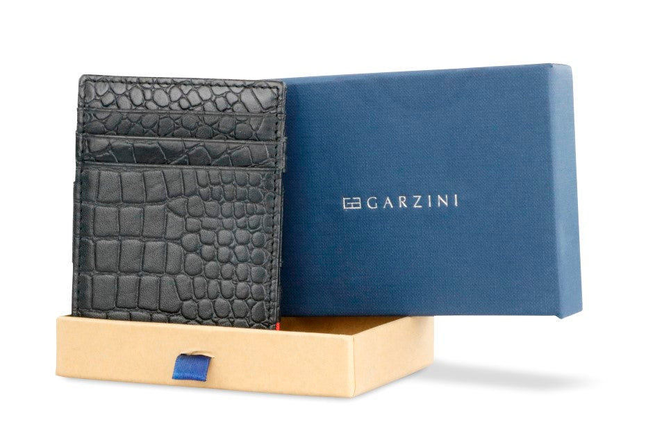 Essenziale Magic Wallet - Croc Black