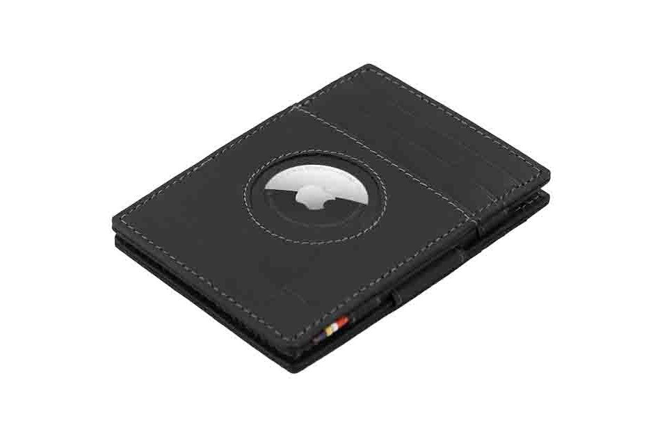 Essenziale Magic Wallet Airtag - Carbon Black