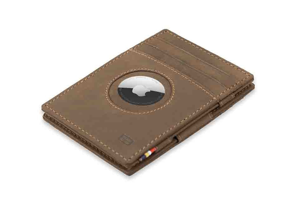 Essenziale Magic Wallet Airtag - Java Brown
