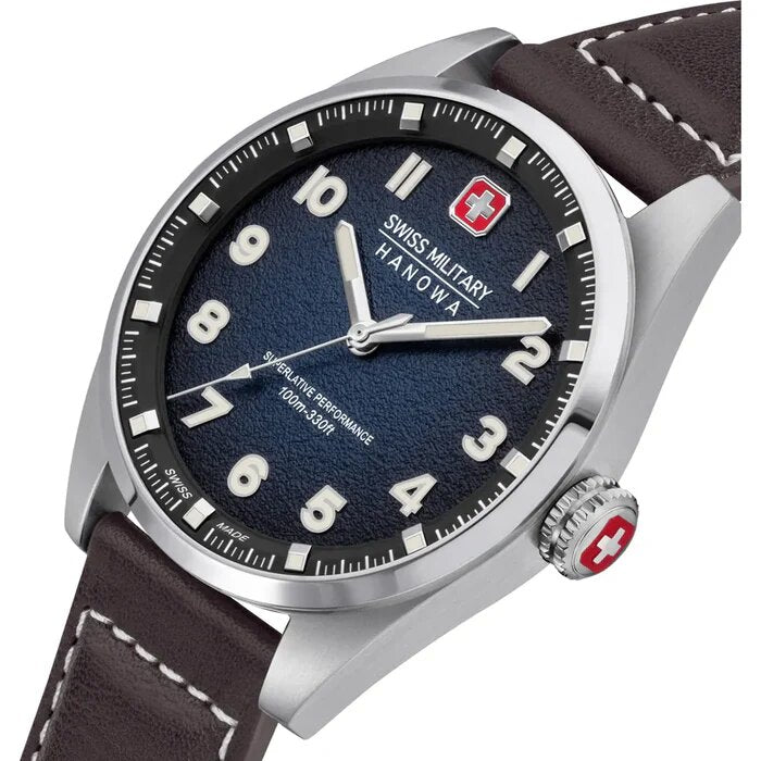 Swiss Military Hanowa Brown Watch