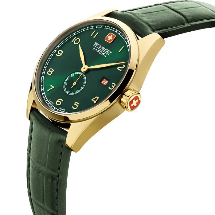 Swiss Military Hanowa Green Watch