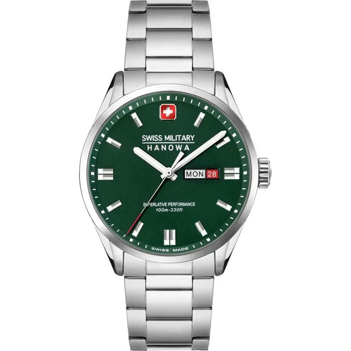 Swiss Military Hanowa Roadrunner Green Watch