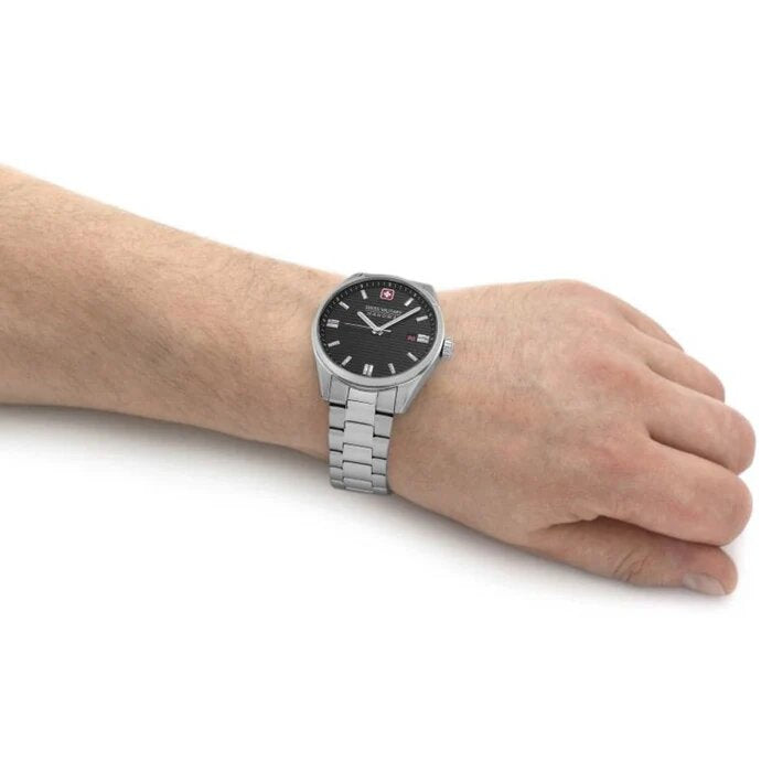 Swiss Military Hanowa Roadrunner Silver Watch