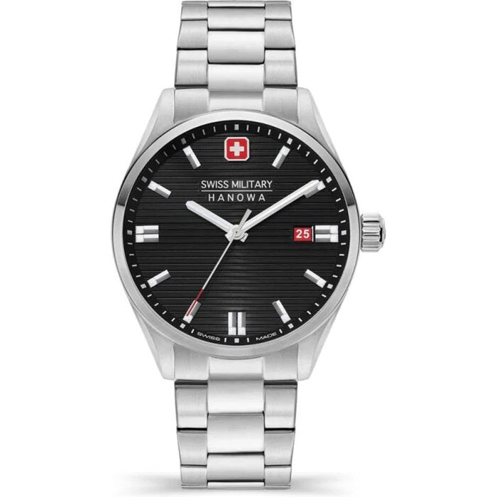 Swiss Military Hanowa Roadrunner Silver Watch