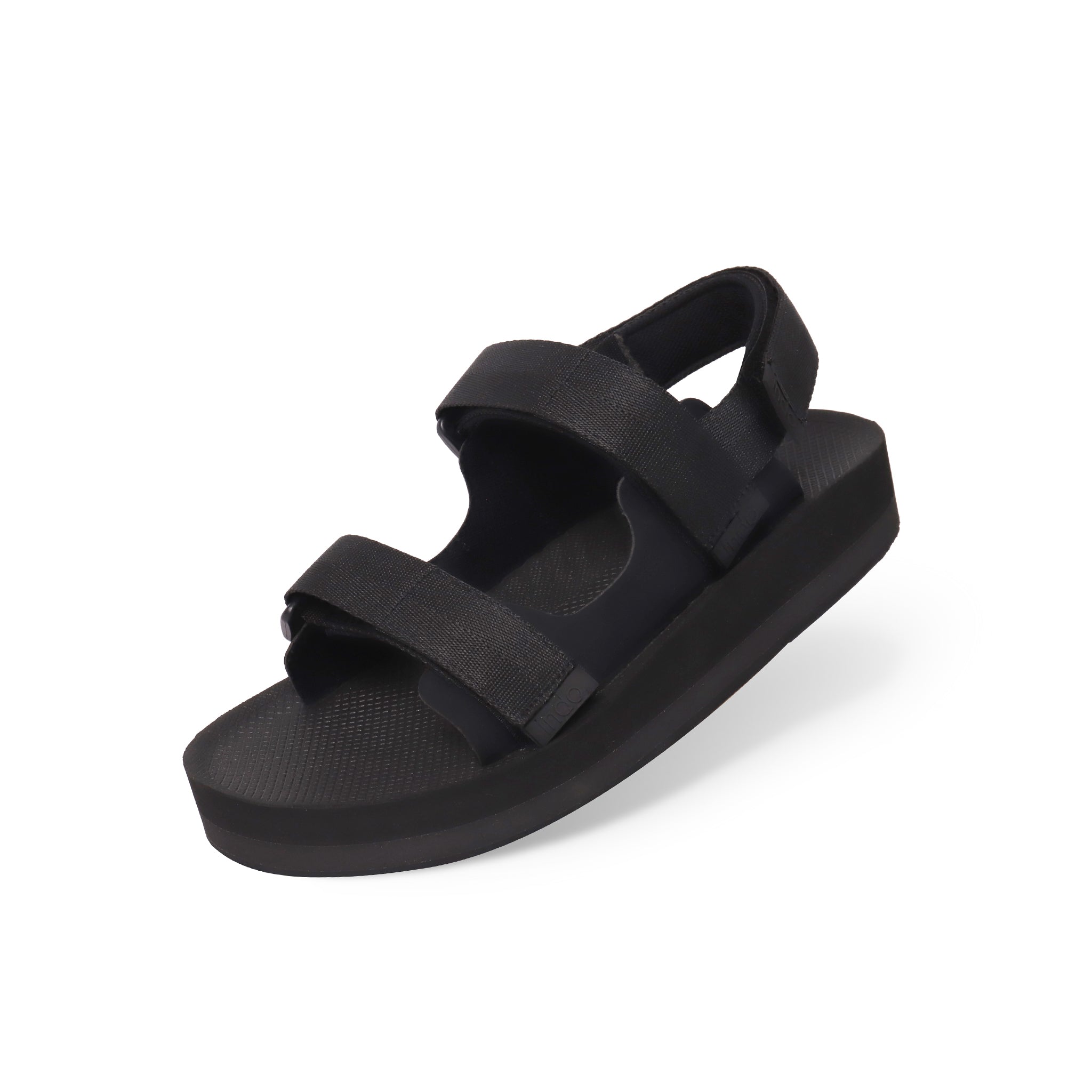 Indosole x Hijack Women’s Recycled Adventurer Sandal - Black