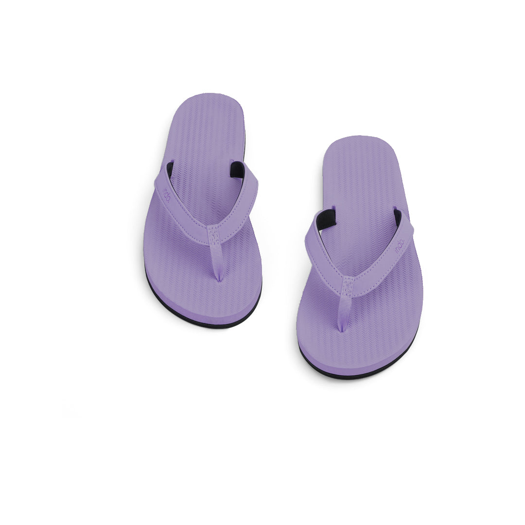 Indosole Women’s Flip Flops - Lilac