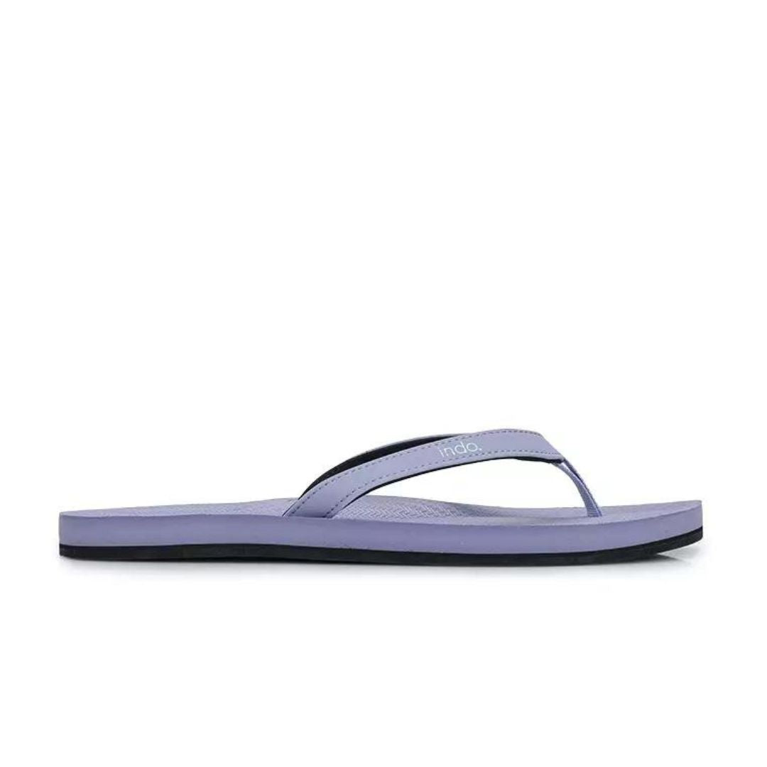 Indosole Women’s Flip Flops - Lilac