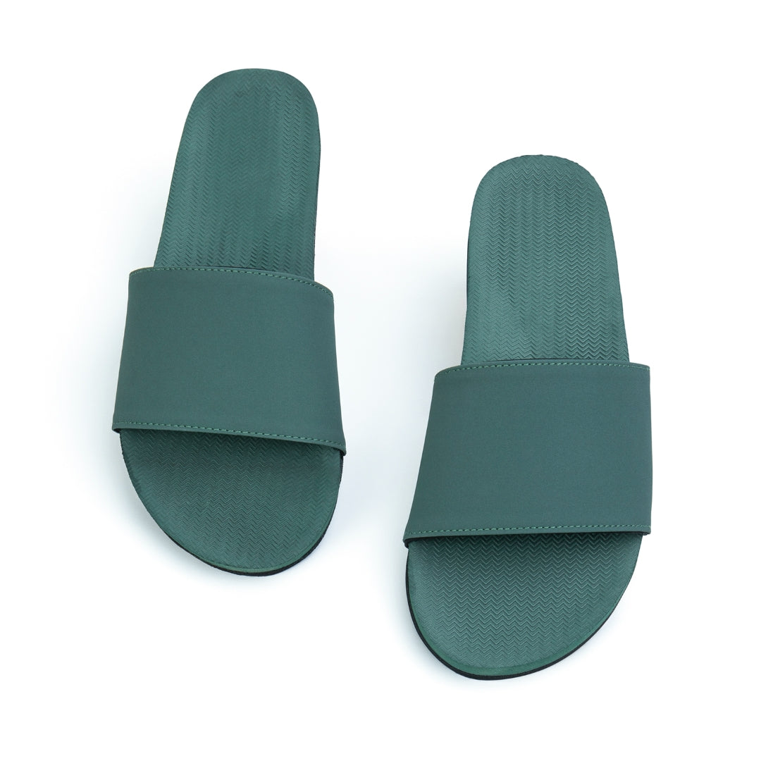 Women’s Slides Recycled Tire Sole - Leaf
