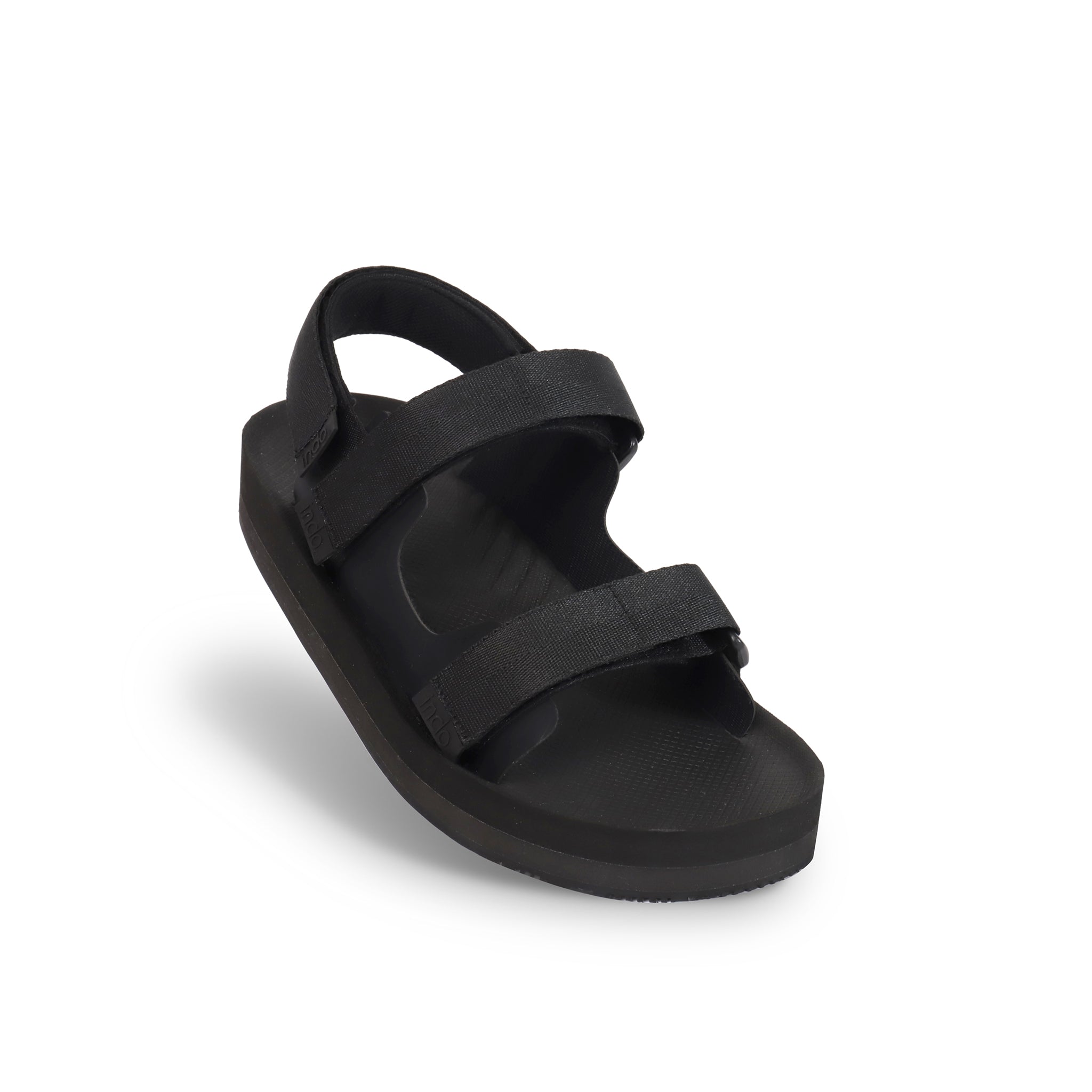 Indosole x Hijack Men’s Recycled Adventure Sandal - Black
