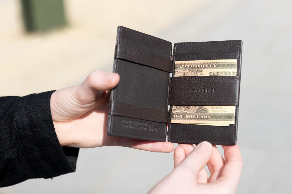 Cavare Magic Coin Wallet - Raven Black