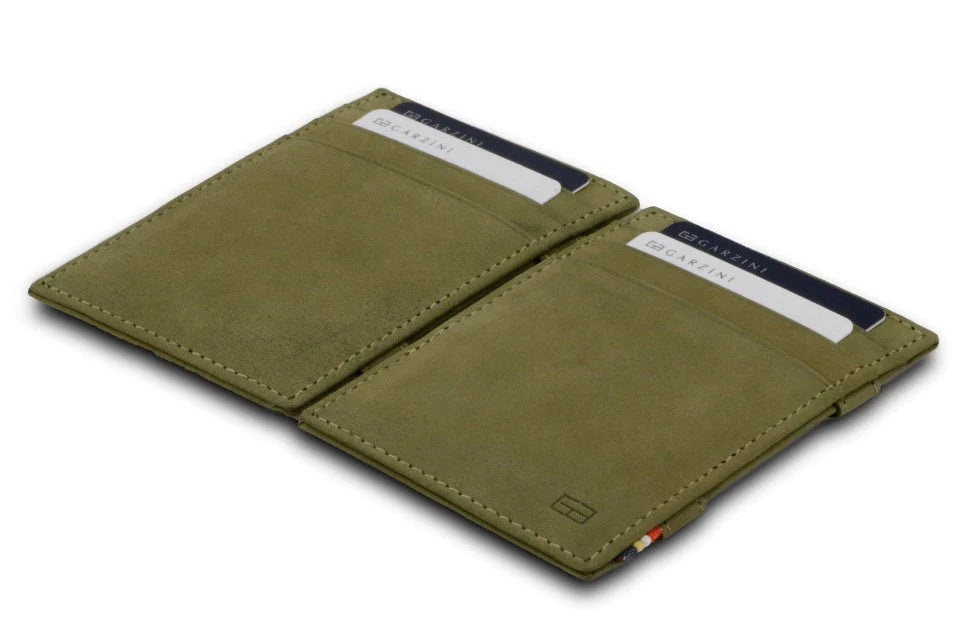 Essenziale Magic Wallet - Olive Green