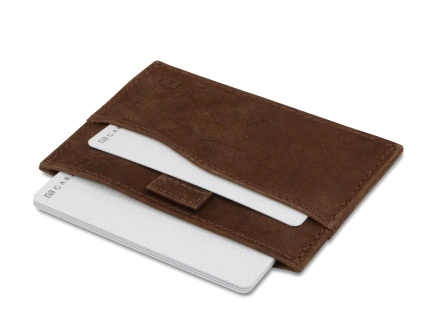 Leggera Card Holder - Brushed Brown