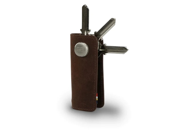 Lusso Key Holder -Brushed Brown