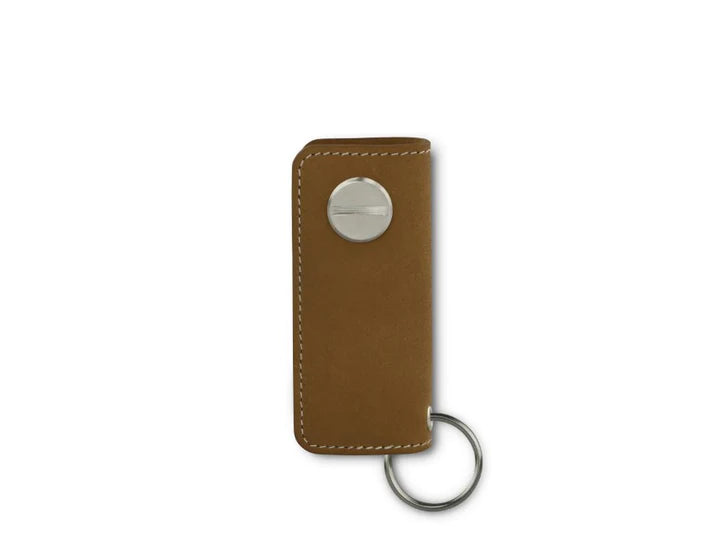 Lusso Key Holder -Camel Brown