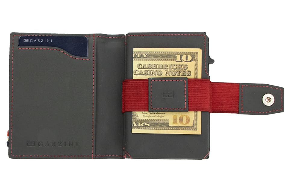 Metal Wallet - Carbon Red