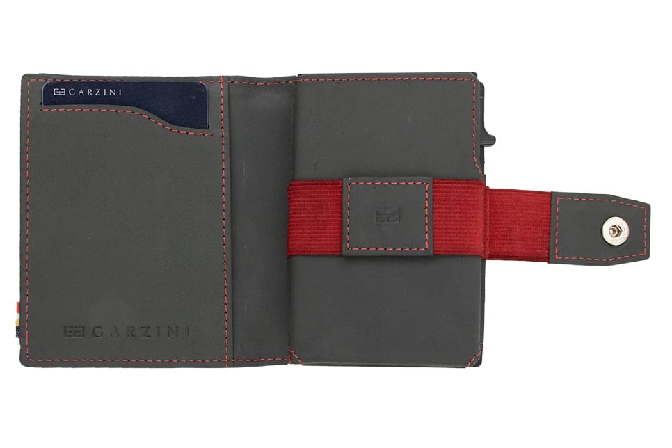 Metal Wallet - Carbon Red