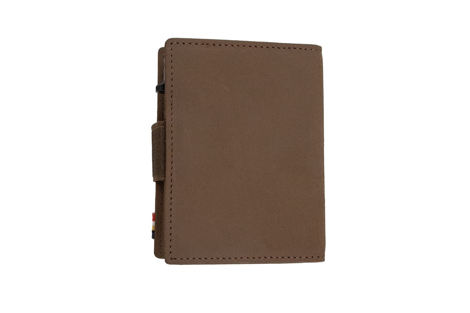 Metal Wallet - Java Brown