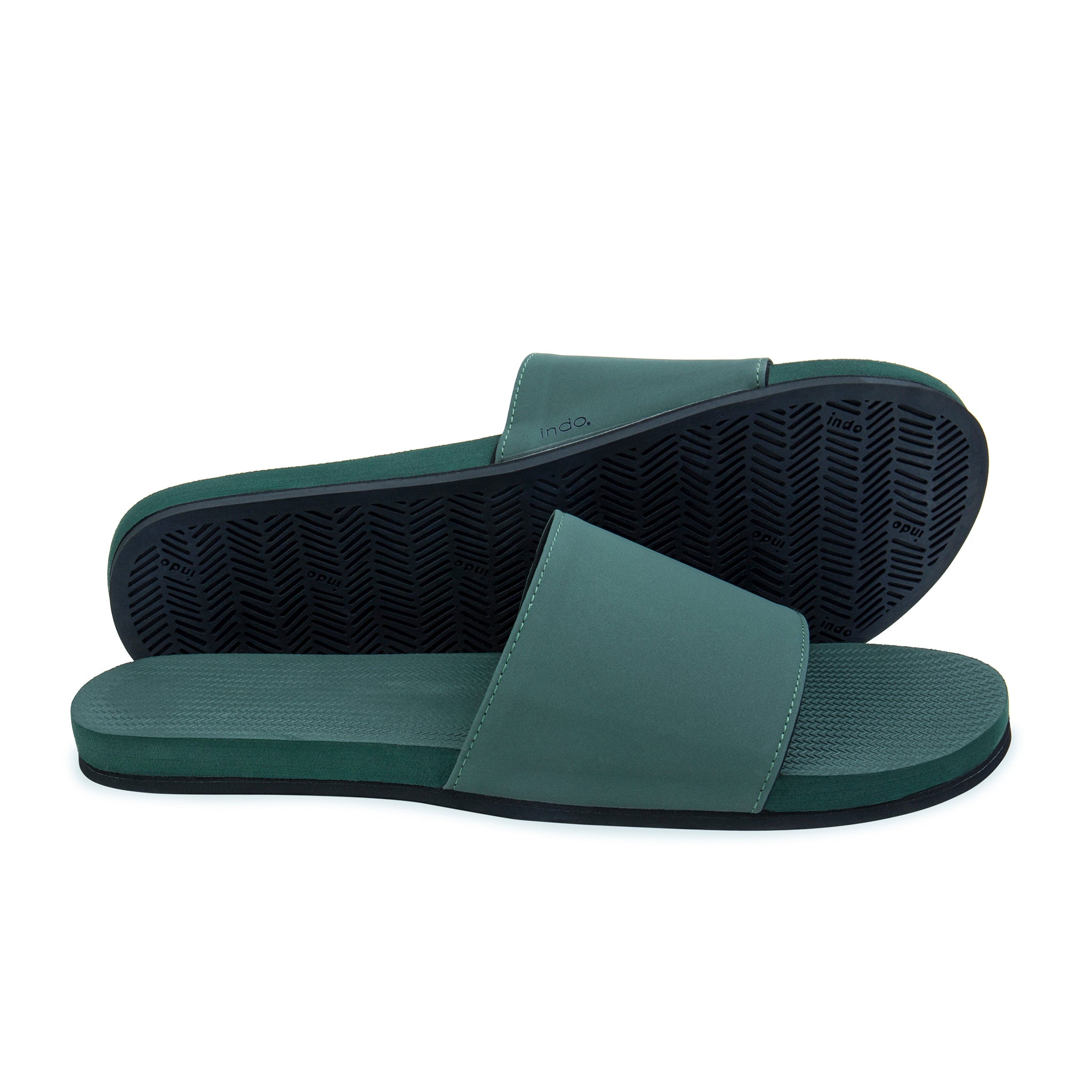 Men’s Slides Recycled Tire Sole - Leaf