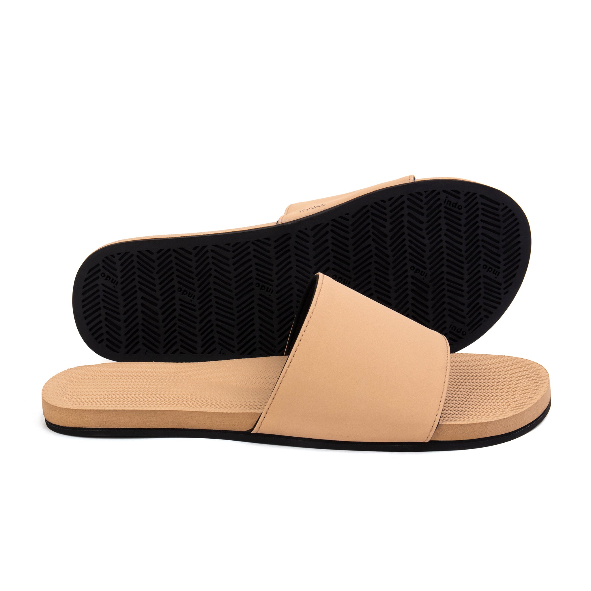 Men’s Slides Recycled Tire Sole - Soil Light