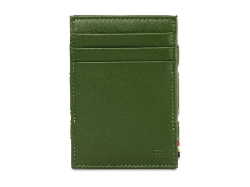 Vegan Essenziale Magic Coin Wallet - Cactus Green