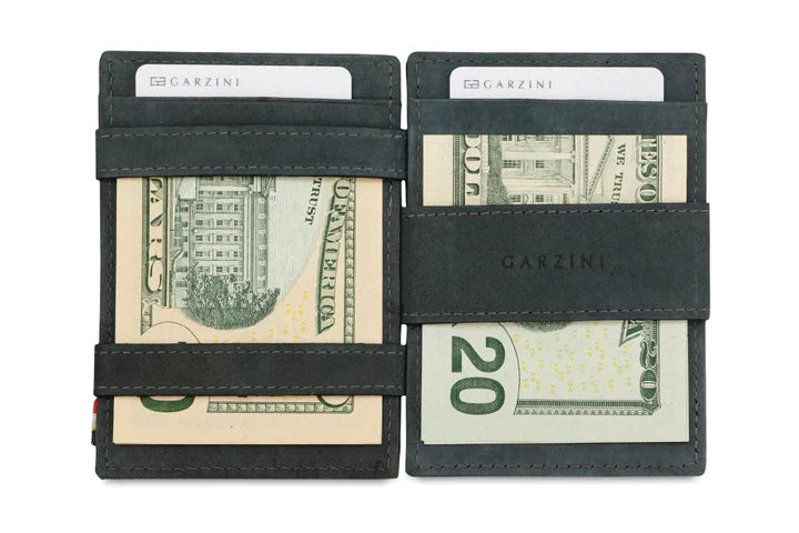 Essenziale Magic Coin Wallet - Carbon Black