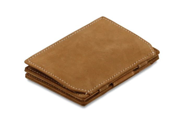 Essenziale Magic Coin Wallet - Camel Brown