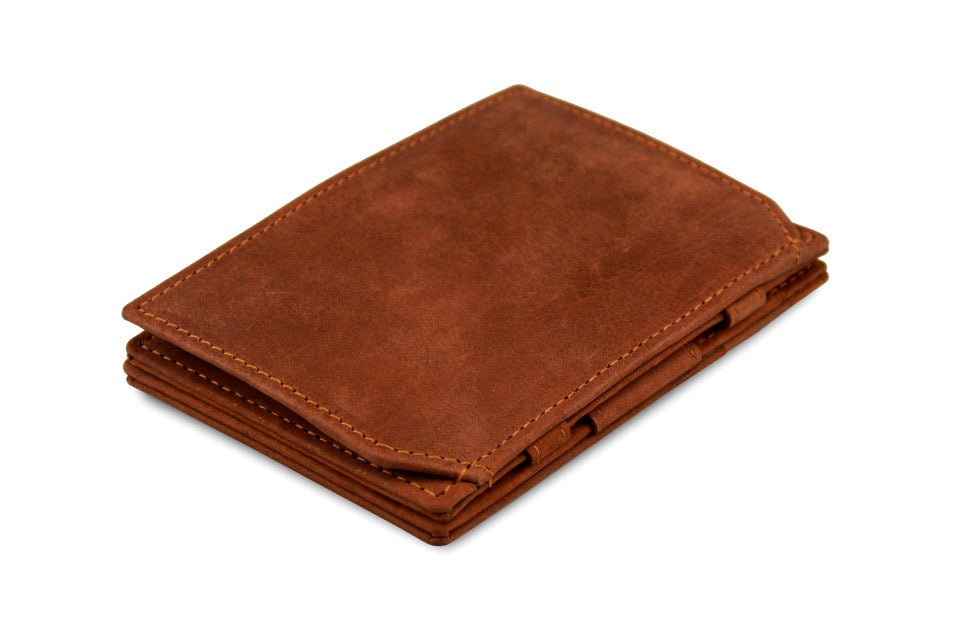 Essenziale Magic Coin Wallet - Java Brown