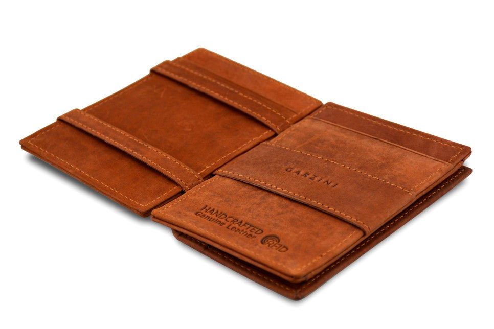 Essenziale Magic Coin Wallet - Java Brown