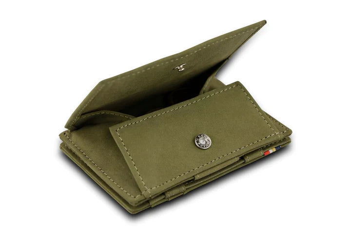 Essenziale Magic Coin Wallet - Olive Green