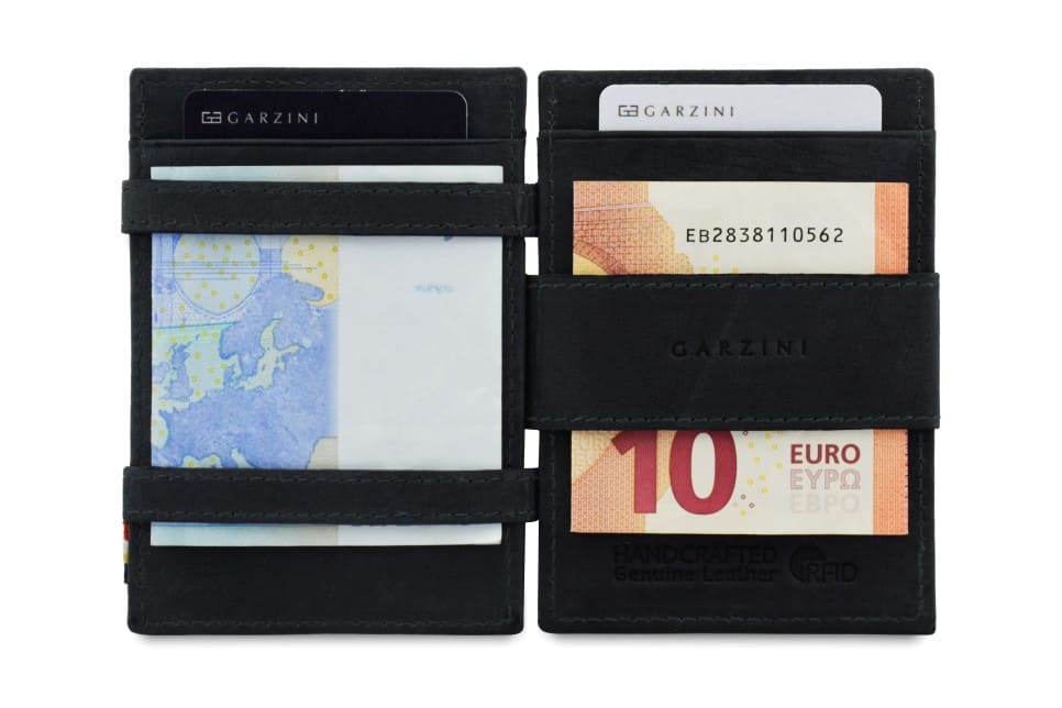 Cavare Magic Coin Wallet - Carbon Black