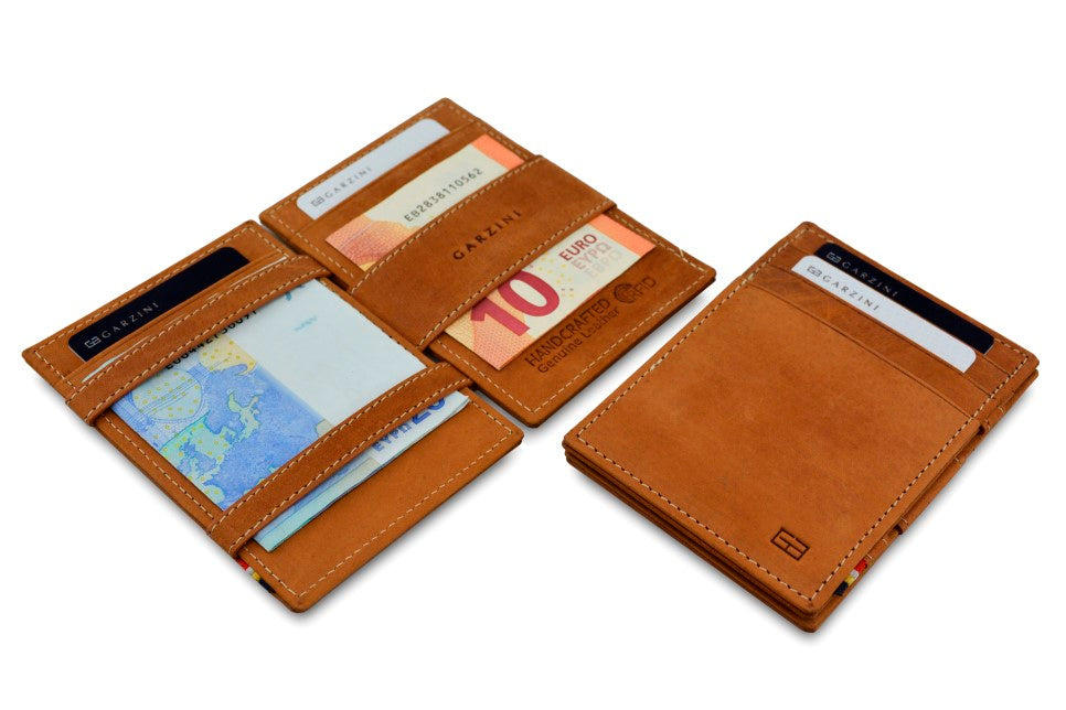 Essenziale Magic Wallet - Camel Brown