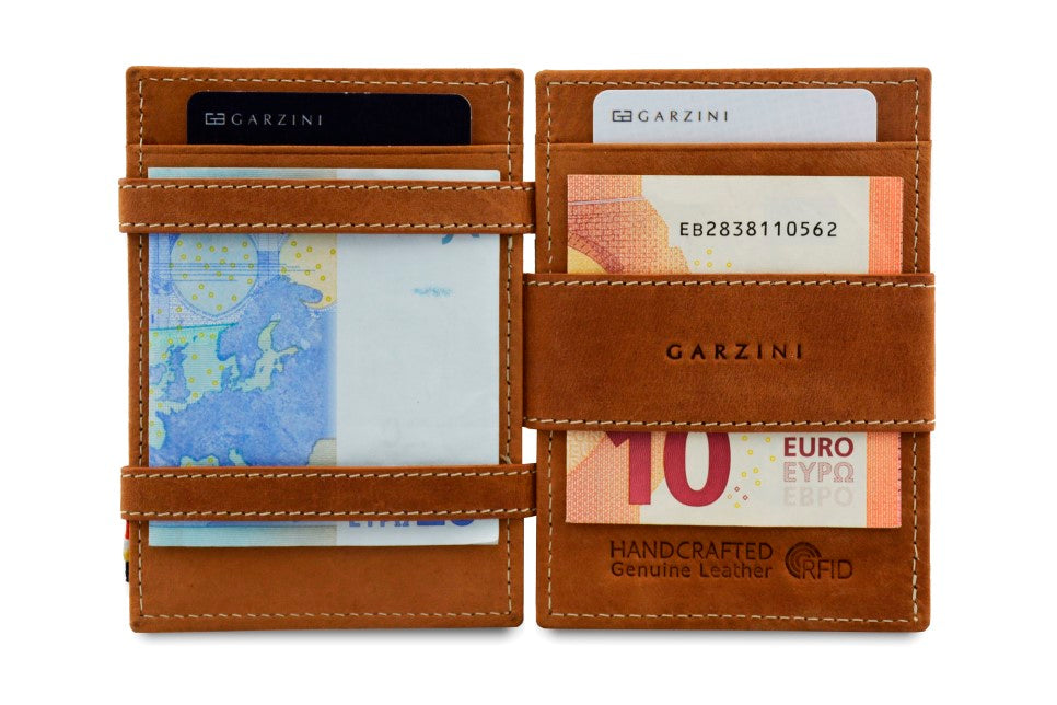 Essenziale Magic Wallet - Camel Brown