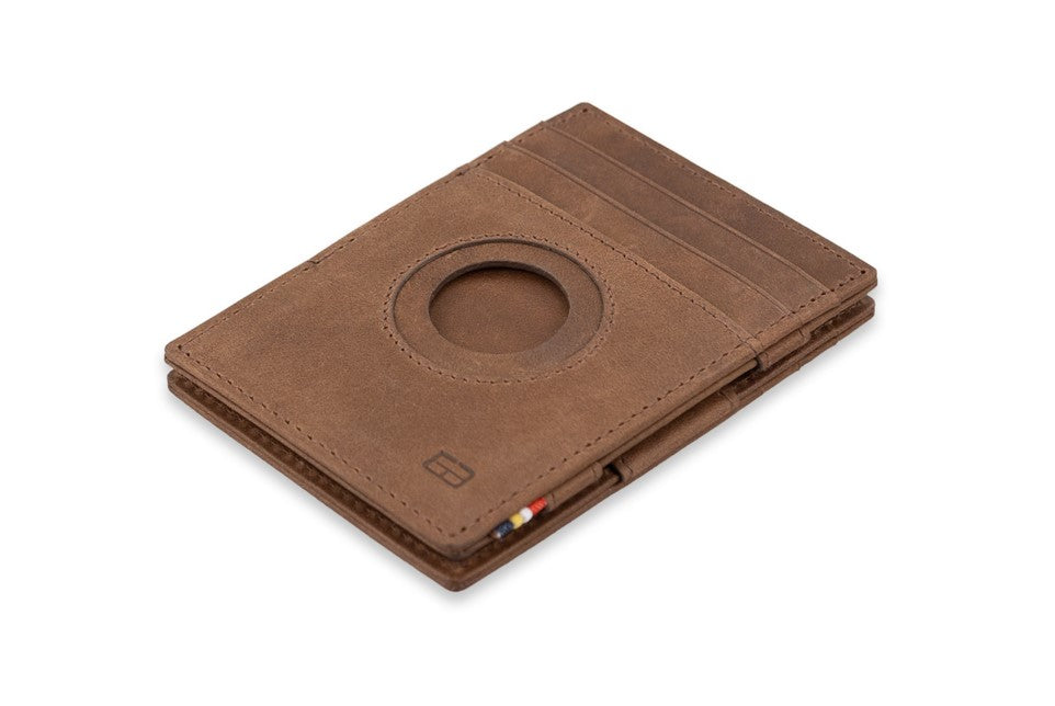 Essenziale Magic Wallet Airtag - Brushed Brown