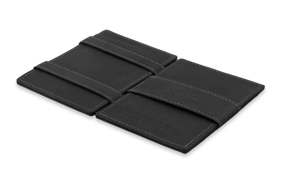 Essenziale Magic Wallet Airtag - Carbon Black