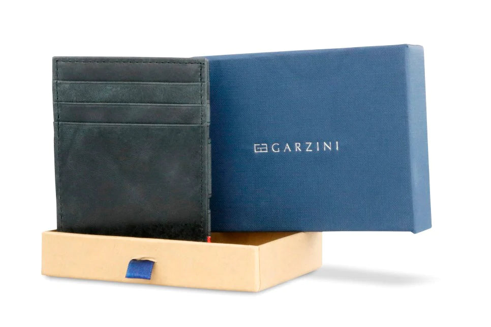 Essenziale Magic Wallet ID Window - Brushed Black