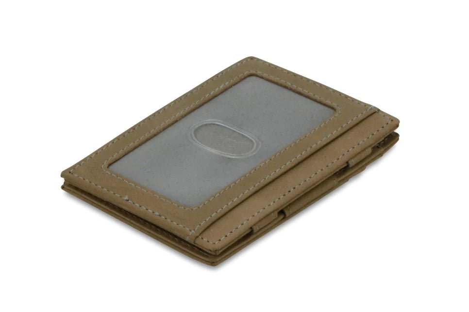 Essenziale Magic Wallet ID Window - Metal Grey