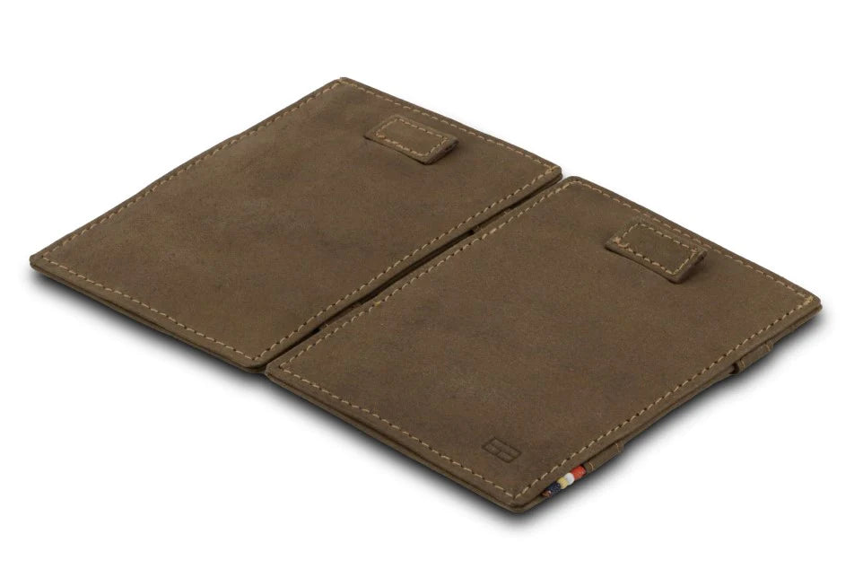 Cavare Magic Coin Wallet - Java Brown