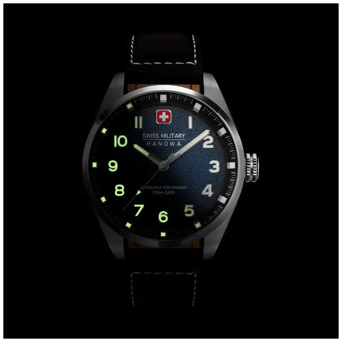 Swiss Military Hanowa Brown Watch