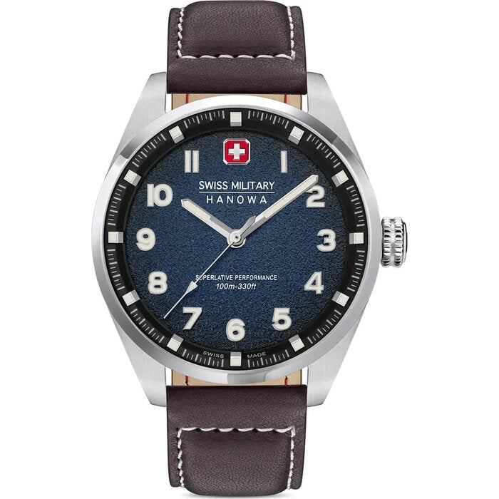 Swiss Military Hanowa Brown Watch