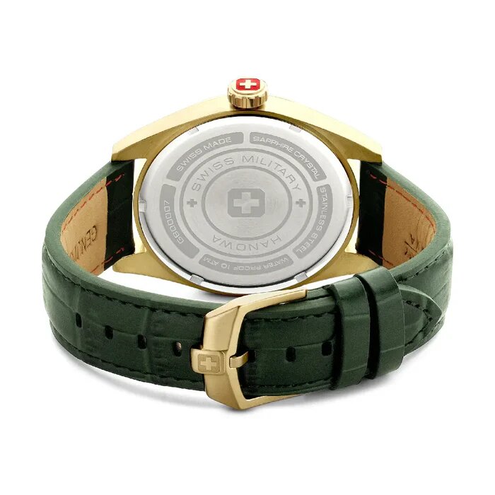 Swiss Military Hanowa Green Watch