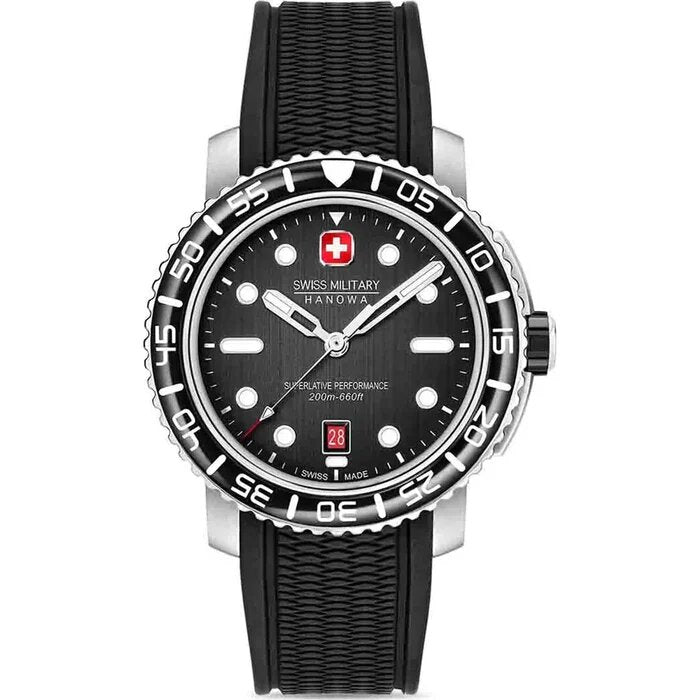 Swiss Military Hanowa Black Marlin Watch